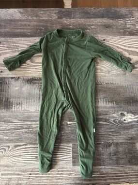 Green Kyte Baby snap footie